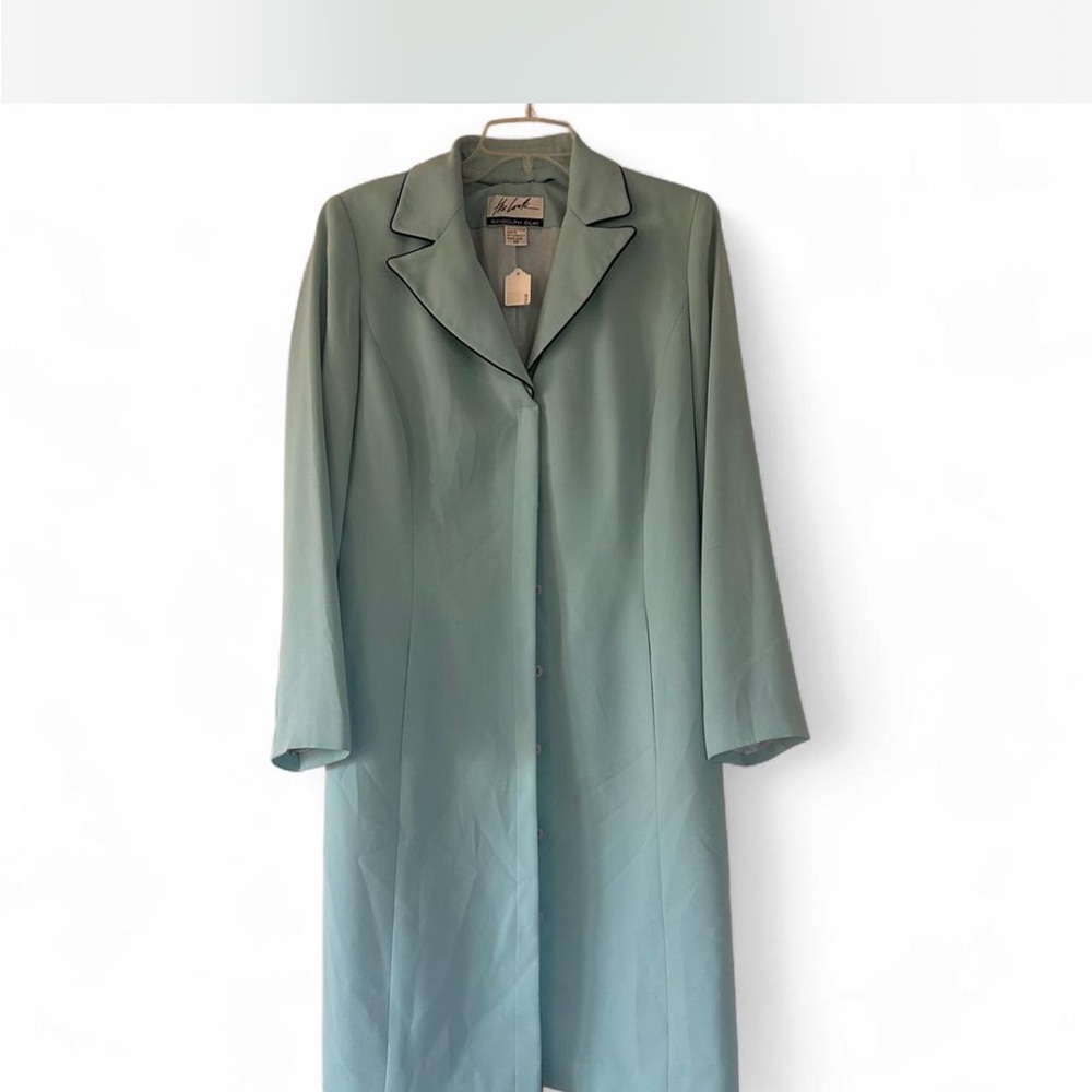 Randolph Duke Light Blue Coat with Black Trim